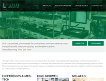 Tablet Screenshot of larsonautomation.com